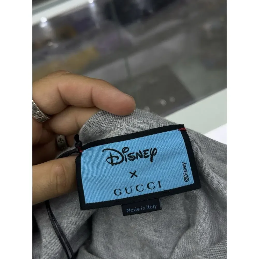 GUCCI X DISNEY FLASH DONALD DUCK MICKEY MOUSE T-SHIRT SIZE L 100% AUTHENTIC